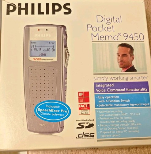 Philips digital pocket memo - philips,