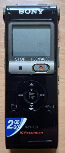 Diktiergerät sony icd - diktiergerÄt,