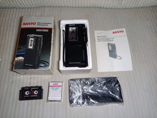 Sanyo mn1000 diktiergerät ovp - sanyo,