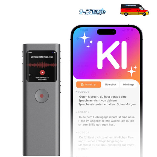 Digitales diktiergerät - ki,