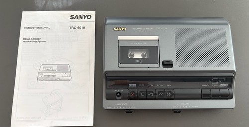 Sanyo trc 6010 memo scriber - sanyo, memo-scriber
