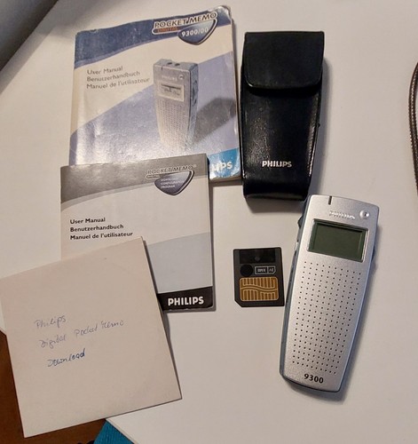 Philips digital pocket - philips, memo