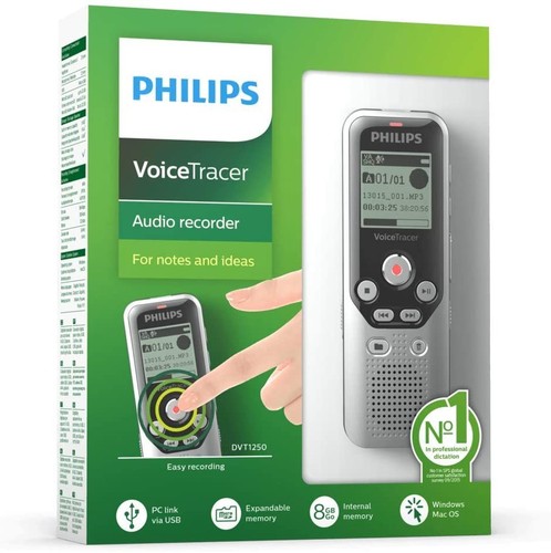 Philips voicetracer dvt1250 - philips,