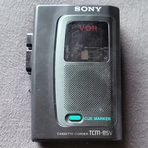 Sony tcm 85v - sony, cassette-corder