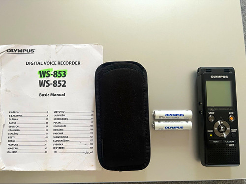 Olympus 853 digital voice - ws-853,