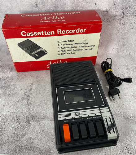 Aciko kassetenrecorder mit - aciko,