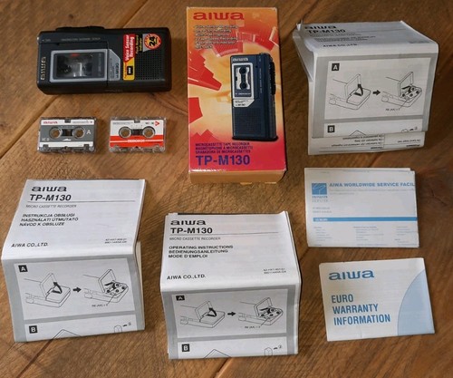 Aiwa m130 diktiergerät - aiwa,