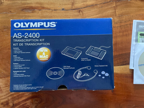 Olympus 2400 transcription - olympus, as-2400