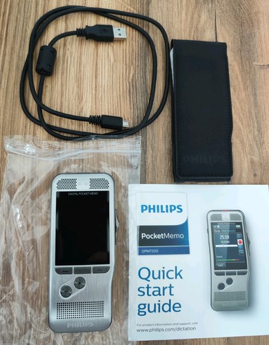 Philips pocket memo dpm 7200 - memo,